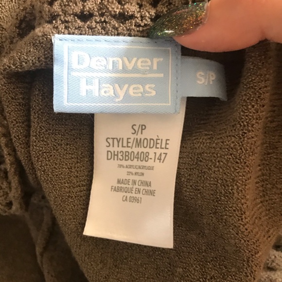 Denver Hayes Light Brown Cardigan - Picture 4 of 4
